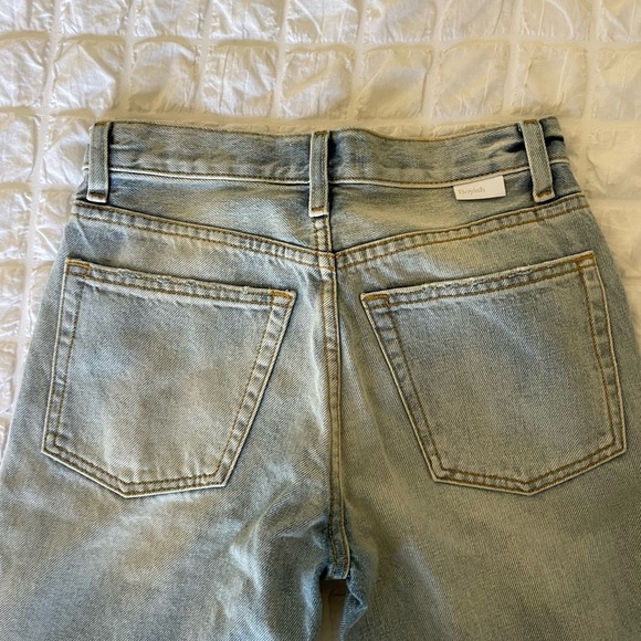 BOYISH Tommy straight leg jeans in barefoot in the park - Picture 13 of 14